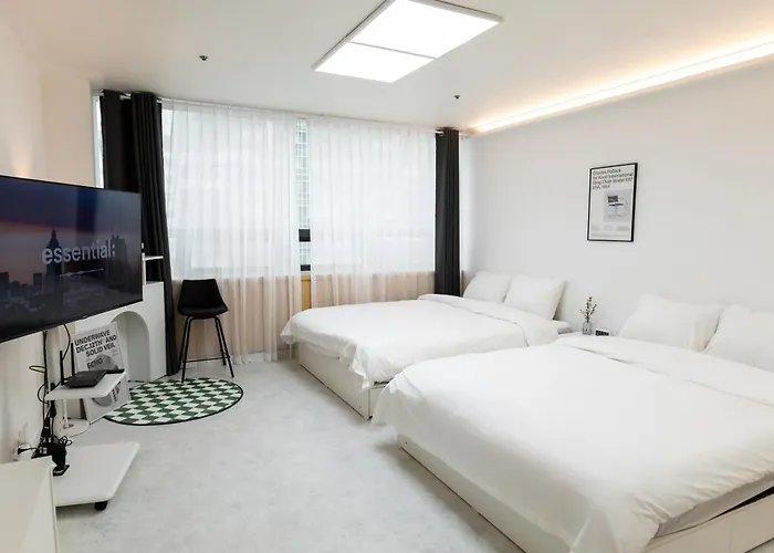 Apartamento 0 Min To Subway, Hongdae Main Street Seul
