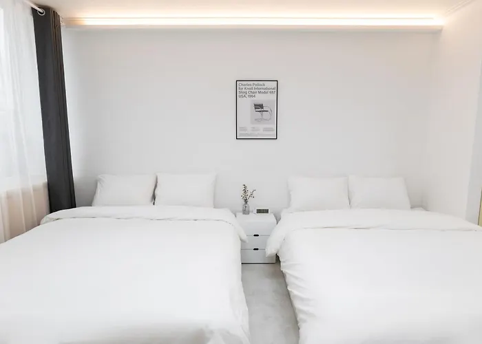 Apartamento 0 Min To Subway, Hongdae Main Street *
