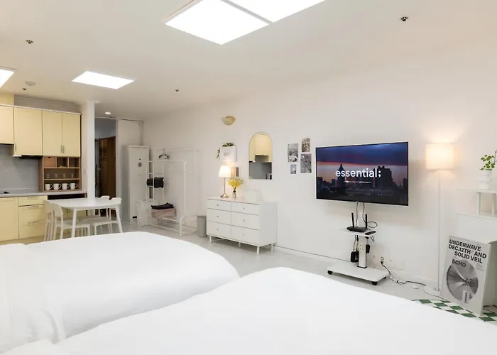 Apartamento 0 Min To Subway, Hongdae Main Street Seul